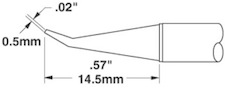 Solder Tip, Smart Heat PowerTips, STTC-144Metcal  